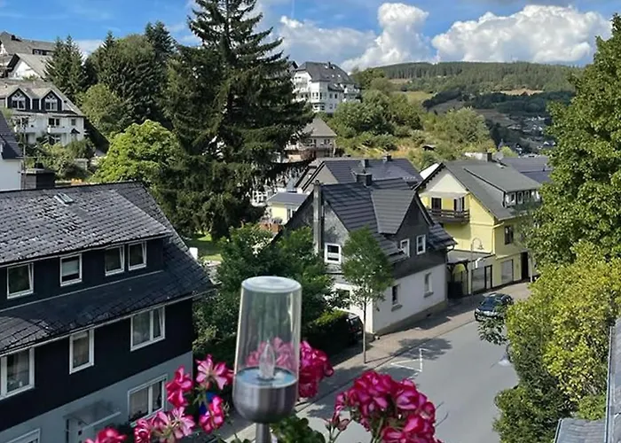 Upland-flair Abendrot Mit Einzigartigem Berggarten Im Zentrum! * Willingen (Upland)